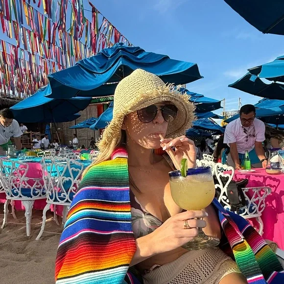 RAFFIA ❤️‍🔥 NWT STYLISH STRAW SUN HAT - Picture 8 of 10